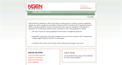 Desktop Screenshot of ngenwireless.com
